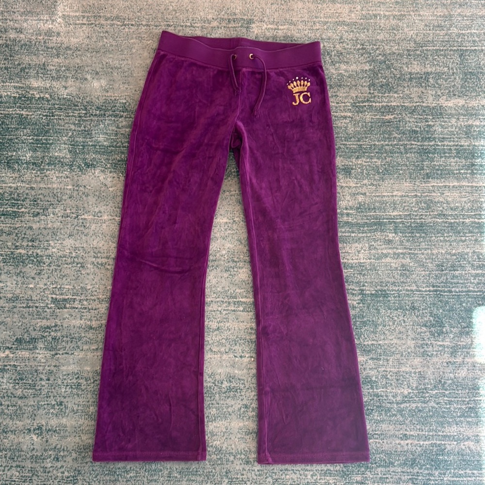 Magenta Juicy Couture Velour Pants